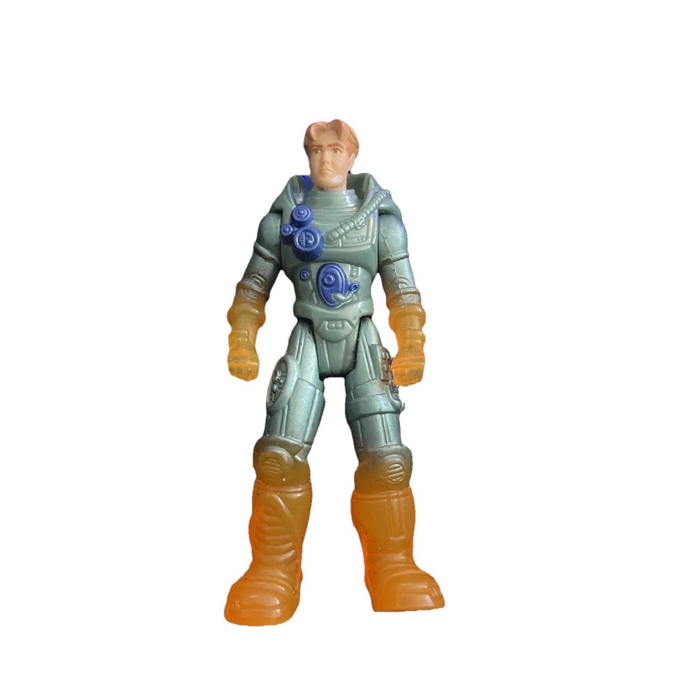 1999 Arc Runner Cale Tucker 4" Hasbro Movie Action Figure Titan A.E. Matt Damon